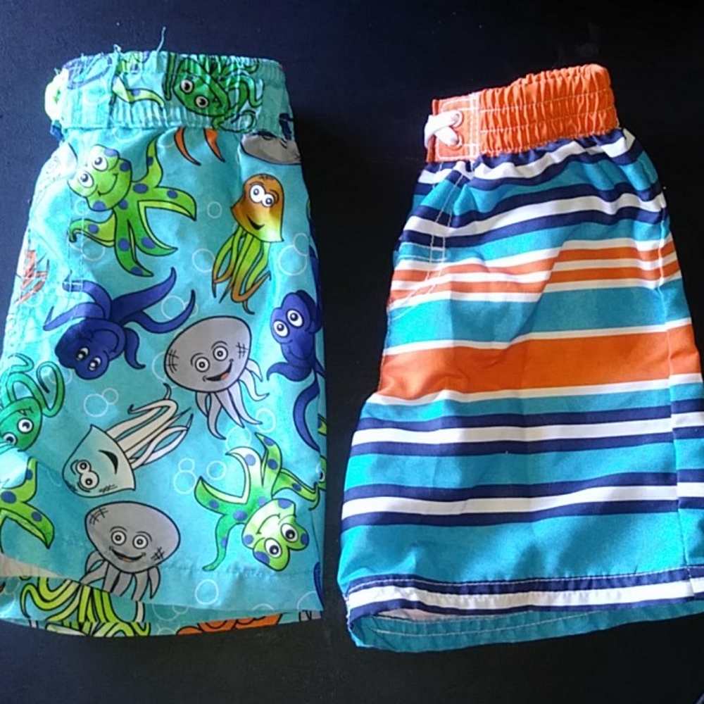 Lot of 2 Boys (18 months) swimsuits